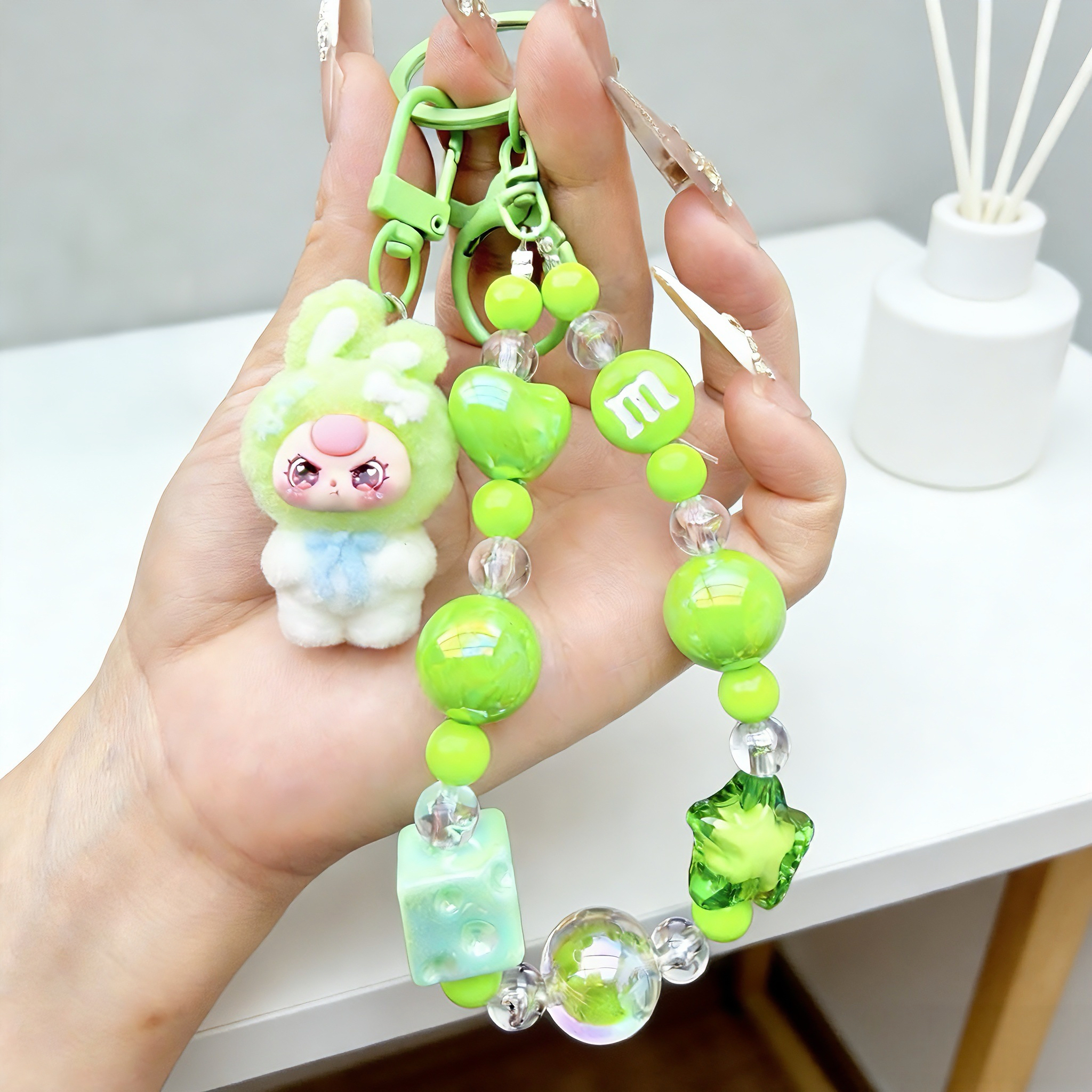 Vert et blanc