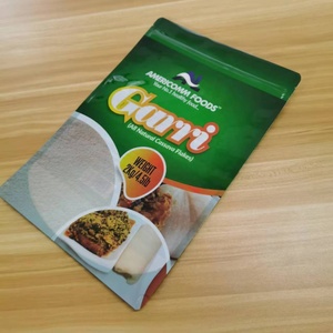 批发3侧密封拉链直立袋拉链塑料<span class=keywords><strong>PE</strong></span>定制设计袋食品包装袋