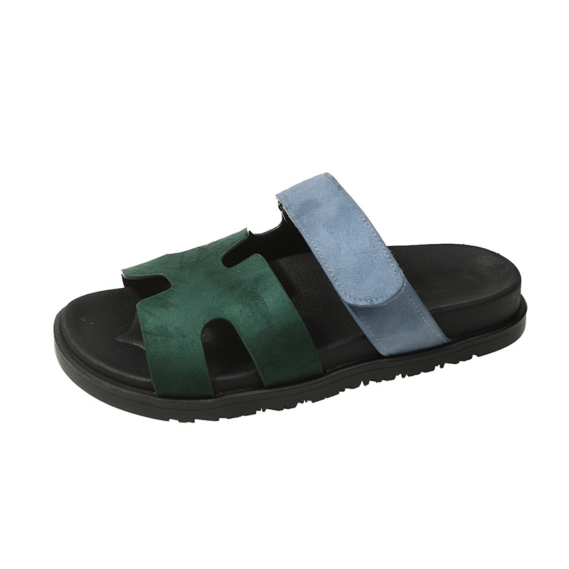 Bleu et vert