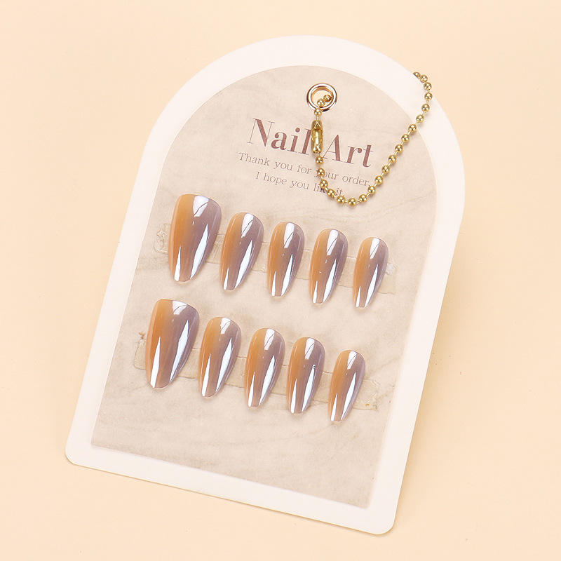 เล็บทำมือ1649กล่องขนาด10ชิ้น