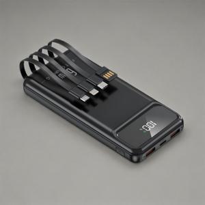 Banco de energía multipuerto de 10.000 mAh-Salida total de 100W 4 Dispositivos Carga rápida simultáneamente - Product Image 1