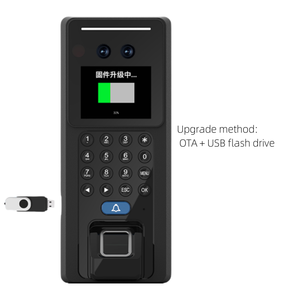 Teclado biométrico RFID Control de acceso de huellas dactilares Abridor de puerta automático Cerradura Sistema biométrico de entrada RFID