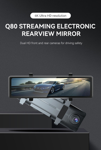 11.26 Inch Mirror Dash Cam Carplay Adas 4K Screen Car <strong>Camera</strong> with Gps Tracking System - Product Image 3