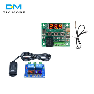 Termostato Digital LED rojo W1209 DC 12V, Control de temperatura, módulo de termómetro + cable de Sensor NTC resistente al agua - Product Image 2