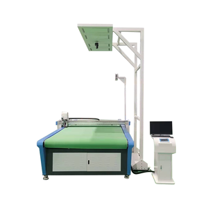 Tốc độ cao không thấm nước nổi tái chế giả da cho ô tô leatherdie kỹ thuật số CNC phẳng Máy cắt plotter với CE - Product Image 2