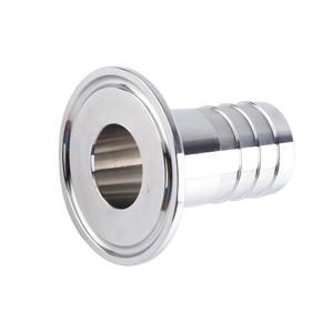 Cnjs thép không gỉ 304 316 nhanh chóng kết nối lắp ống thủy lực khớp nối phù hợp vệ sinh Tri kẹp ống barb ferrule Bộ chuyển đổi - Product Image 3