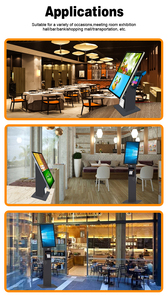 15,6 21,5 Дюймов Черный стоячий андроид ресторанное оборудование автоматический платежный автомат для боулинга караоке фуд-корт - Product Image 6