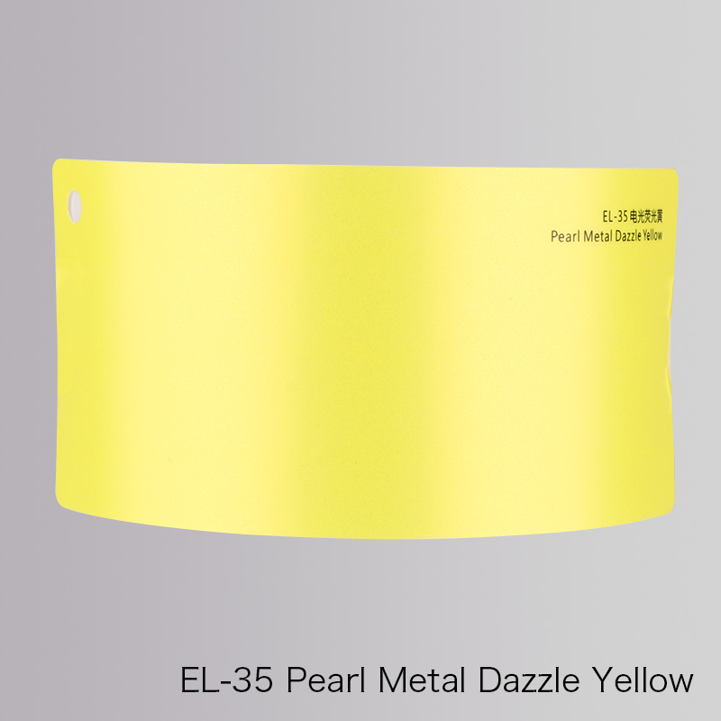 EL-35-Perle-Métal-Éblouissant-Jaune