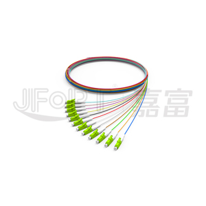 FTTH SC LC光纤尾纤价格下降12芯彩色布线单模SM OM3 OM4 ST FC UPC APC电缆 - Product Image 2