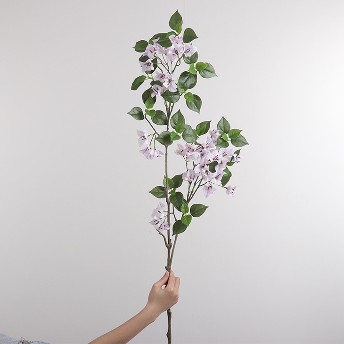 Two-pronged triangle plum powder 110cm