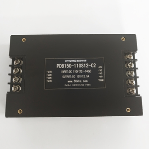 Ventas directas de fábrica 150W Entrada 72-140V Salida 12V/12.5A Convertidor reductor de 110V a 12V CC - Product Image 3
