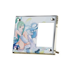 デスクトップカウンタートップカスタムアクリルポケモンセンターオリジナルポケモンカードディスプレイフレーム - Product Image 2