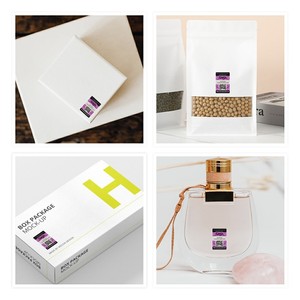 Etiquetas adhesivas personalizadas, estampación Variable de código Qr, etiquetas resistentes a altas temperaturas - Product Image 6