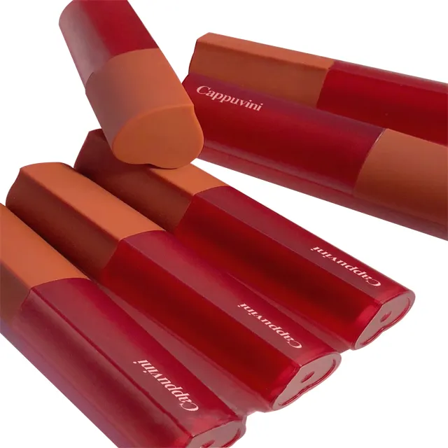 Hot Sale Matte Private Label Liquid Lipsticks Long Lasting Waterproof Strawberry Cream Mousse Lip Glaze