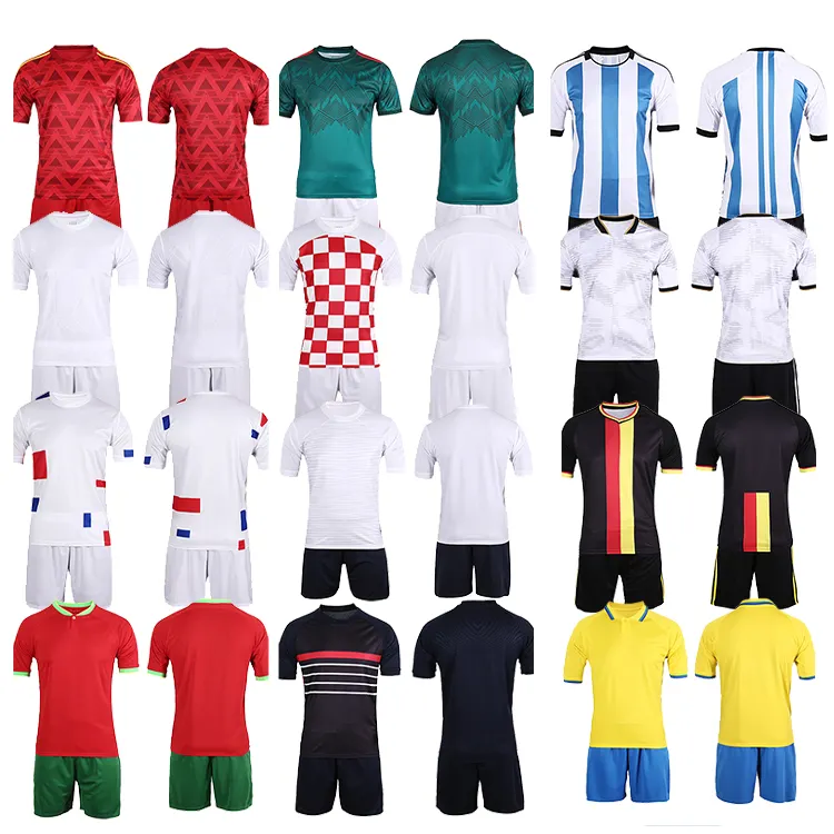 Оригинальные футболки под заказ, футболки, Спортивная форма, комплект сублимационной одежды из 100% полиэстера, быстросохнущая одежда для футбола оптом