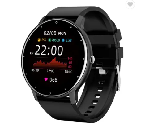 Reloj inteligente ZL02 para mujer, dispositivo con llamadas, Android, resistente al agua IP67, con control del ritmo cardíaco y de la presión sanguínea y el oxígeno