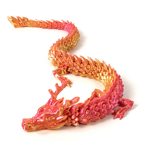 3Dプリントドラゴン3Dプリントアーティキュレートドラゴン可動式-3D樹脂印刷サービス - Product Image 5