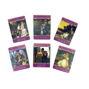 Готовая к отправке пластиковая коробка, бумажные карты Таро, множество дизайнов, оптовая продажа, 78 карт, руководство, водонепроницаемая поверхность, индивидуальные варианты - Product Image 2