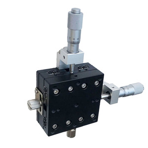 Eje XY Ajuste fino bidimensional Desplazamiento manual Mesa deslizante Serie LY Nuevo rodamiento Guías lineales ópticas - Product Image 3