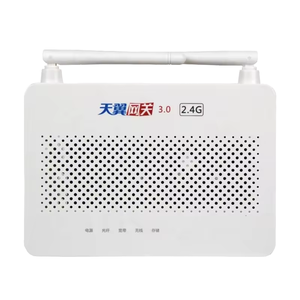 HS8145C5 1GE 3FE 1TEL 1USB4ポートルーター、外部アンテナ付きIP/TCPのホームネットワークに使用EPON/GPON ONT - Product Image 1