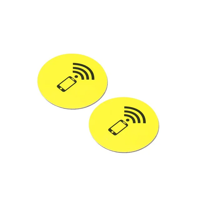 NTag 424 Étiquettes NFC ADN MIFARE Ultralight NXP Ntag213 Ntag215 Ntag216 NFC RFID Epoxy Transparent Tag