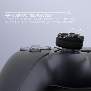 PlayVital Almofada de borracha de silicone para joystick e controlador <span class=keywords><strong>PS4</strong></span> PS5