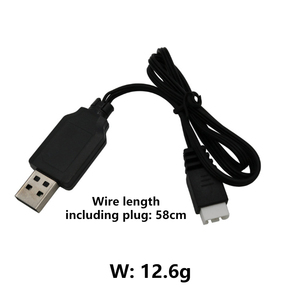 卸売7.4VUSBロング充電ケーブルRCカー充電器、RCおもちゃ用過充電保護スペアパーツ付き - Product Image 2