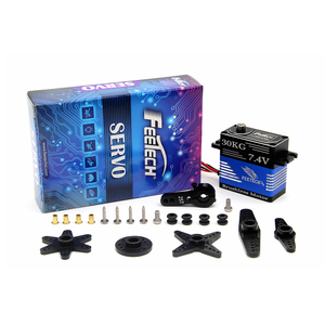Feetech 30KG CAN Bus UAVCAN Servo <strong>UART</strong>-CAN Bus PWM Full Metal Brushless <strong>Programmable</strong> Digital Servo for RC Airplanes Helicopters - Product Image 6