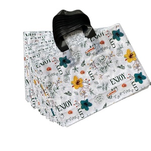 Biểu tượng tùy chỉnh rõ ràng Poly PO nhựa Boutique có thể gập lại mua sắm túi ống đồng in ấn cảm ơn bạn hàng hóa thu nhỏ bọc - Product Image 1