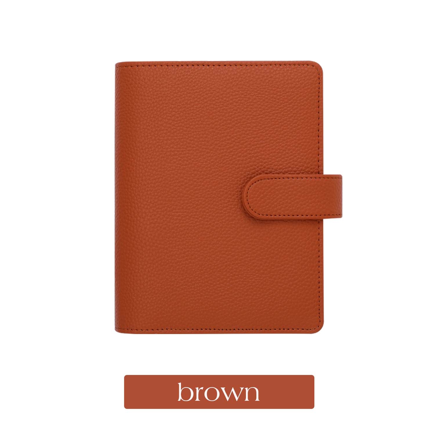 Brown with Gold Rings