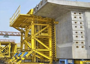 Molde de hormigón para construcción, marco de acero, columna, sistema de moldura Modular para trabajo en el mar - Product Image 5