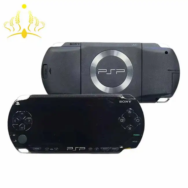 وحدة تحكم جديدة بنسبة 95% للألعاب الكلاسيكية لبلاي ستيشن محمولة 1000 PSP 1000 PSP1000 بيانو سيراميك أسود اللون