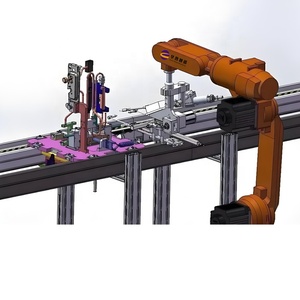 Double Speed Chain Linear Conveyor Working Production Line With <strong>Robotics</strong> <strong>System</strong> - Product Image 1