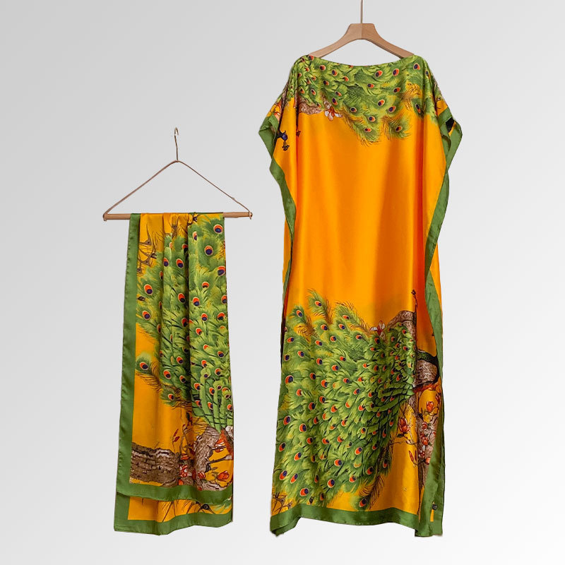 10-peacock yellow green-14085cm