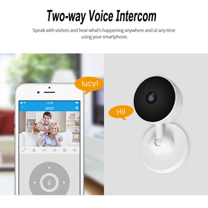 スマートホームTuyaポータブルモーション検出IRMiNiワイヤレスIPWiFiカメラ - Product Image 2