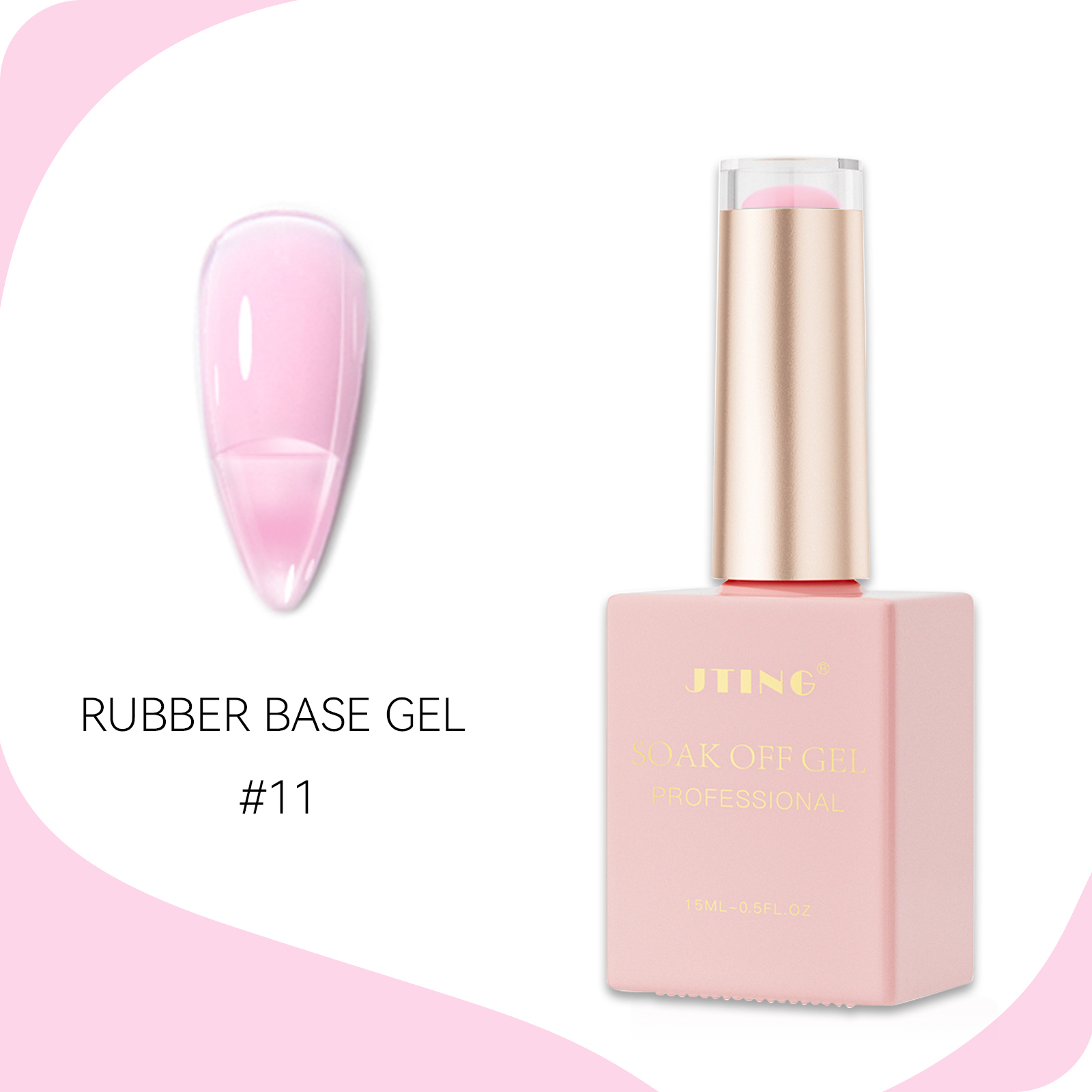 #11 rubber base gel
