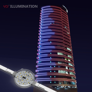 YD hote ไฟส่องสว่างสำหรับอาคารวิศวกรรม DMX SPI ไฟพิกเซล LED กันน้ำ - Product Image 2