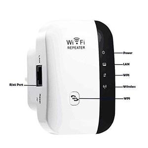 WLAN Repeater WiFi Range Extender 300Mbps WLAN-สัญญาณไร้สาย Access Point 2.4GHz Mit ฟังก์ชั่น WPS Wifi Booster - Product Image 1