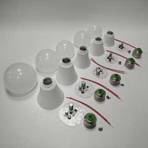 <strong>Led</strong> Raw Material 9w Bulb Factory Price Easy Assembling A60 <strong>Led</strong> Light Bulb Part <strong>3</strong> 5 7 9 12 <strong>Watt</strong> Raw Materials for <strong>Led</strong> Bulb - Product Image 2