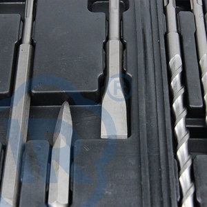 Electric Hammer Drill Bit SDS Plus Drill Bit Set <strong>Chisels</strong> Set 17 Pcs Set <strong>for</strong> Concrete - Product Image 3