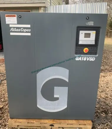 Compressores de ar de parafuso Atlas Copco série GA GA18VSD