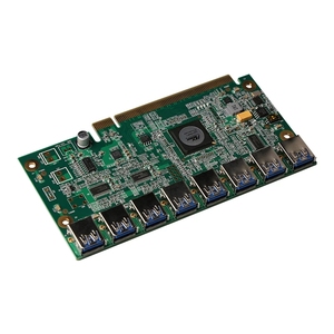 <strong>1</strong> to <strong>8</strong> PCIe Graphics Card Extension Cord PCI-E 16X turn <strong>8</strong> Port USB3.0 PCIE Expansion Cards Riser Card - Product Image 3