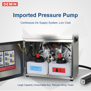 Máquina de codificación de impresora de inyección de tinta continua S200 Carácter pequeño industrial para bolsa de botella Codificación de fecha Impresión de etiquetas de logotipo proporcionada - Product Image 3