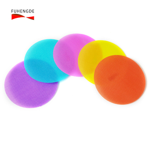 Đầy Màu Sắc Nylon Tự Dính Ngồi Điểm Thân Thiện Với Môi Dot Mô Hình Thảm Đánh Dấu Với Móc Và Vòng Lặp Fastener Cho Giày Sàn - Product Image 1