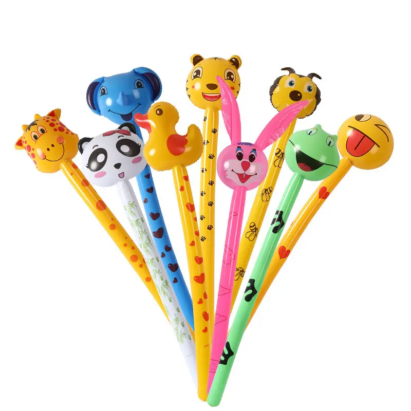 Kids Party Toys Balloon Clapper with Sound Long Inflatable Animal Stick