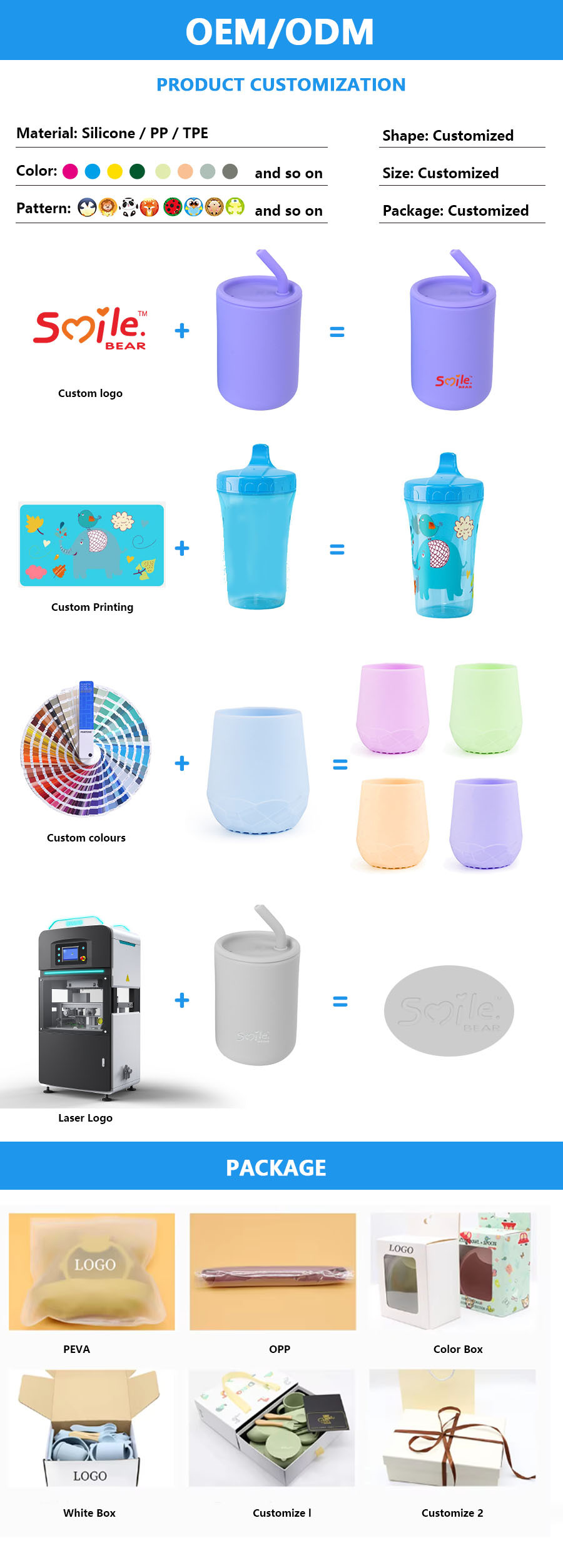 colores personalizados