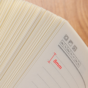 Venta al por mayor personalizado A4 con correa elástica PU diario cuaderno impreso logotipo de la marca diario Bloc cuaderno de notas de cuero PU - Product Image 4