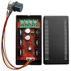 DCモータースピードコントローラーレギュレーター12V24V 48VDCモータースピードコントロールPWM9-50V40A 2000W MAX HHORCコントローラー - Product Image 1
