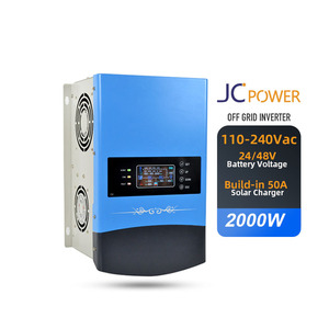 Offgrid 24V 48V 1.5Kw 2Kw 3Kw 4Kw 5Kw 6Kw 1.5 2 3 4 5 6 Kw düşük frekans Mppt kapalı ızgara hibrid güç güneş invertör - Product Image 1