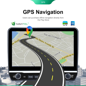 Autoradio universale Android lettore 10 pollici 2Din 8 Core TS10 4G rete Wifi sp GPS autoradio - Product Image 6